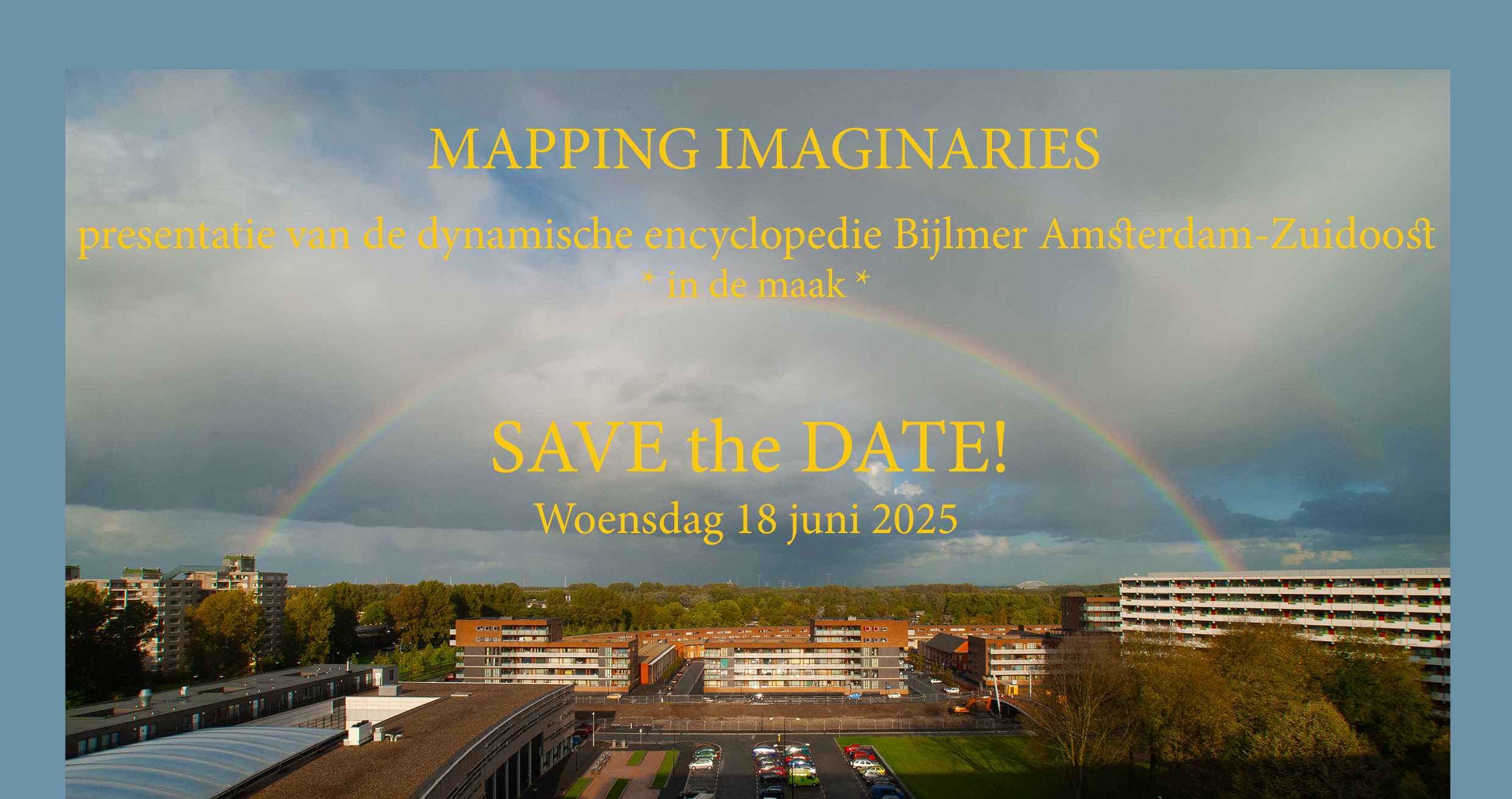 Save the Date ToekomstTiendaagse Encyclopdie