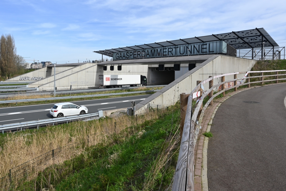Tunnel afgesloten